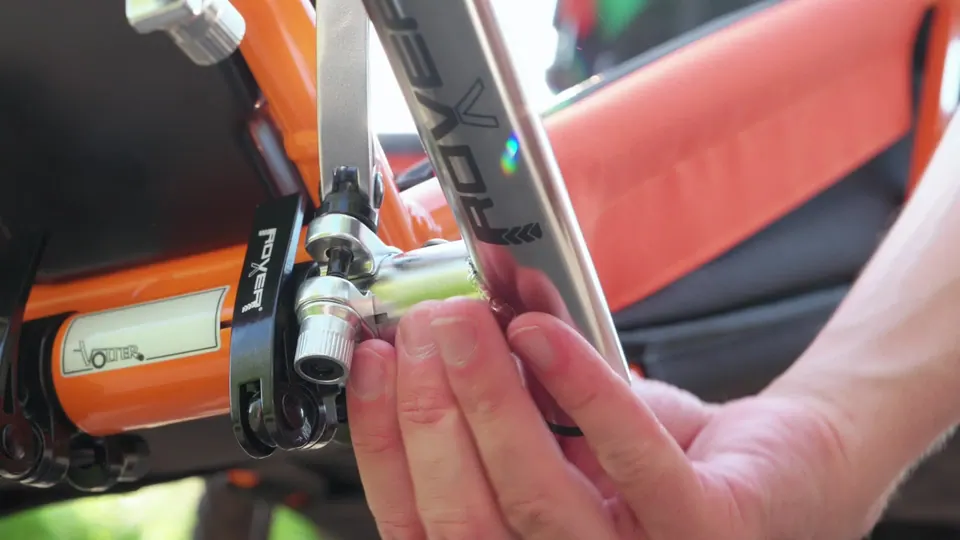 xRover folding-joint detail